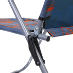 Кресло складное с подлокотниками Джинс 1608-BGR, 55*71*95 см, ДоброСад