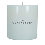 Свеча ароматическая the olphactory, white insignia, silken tobacco, 60 ч