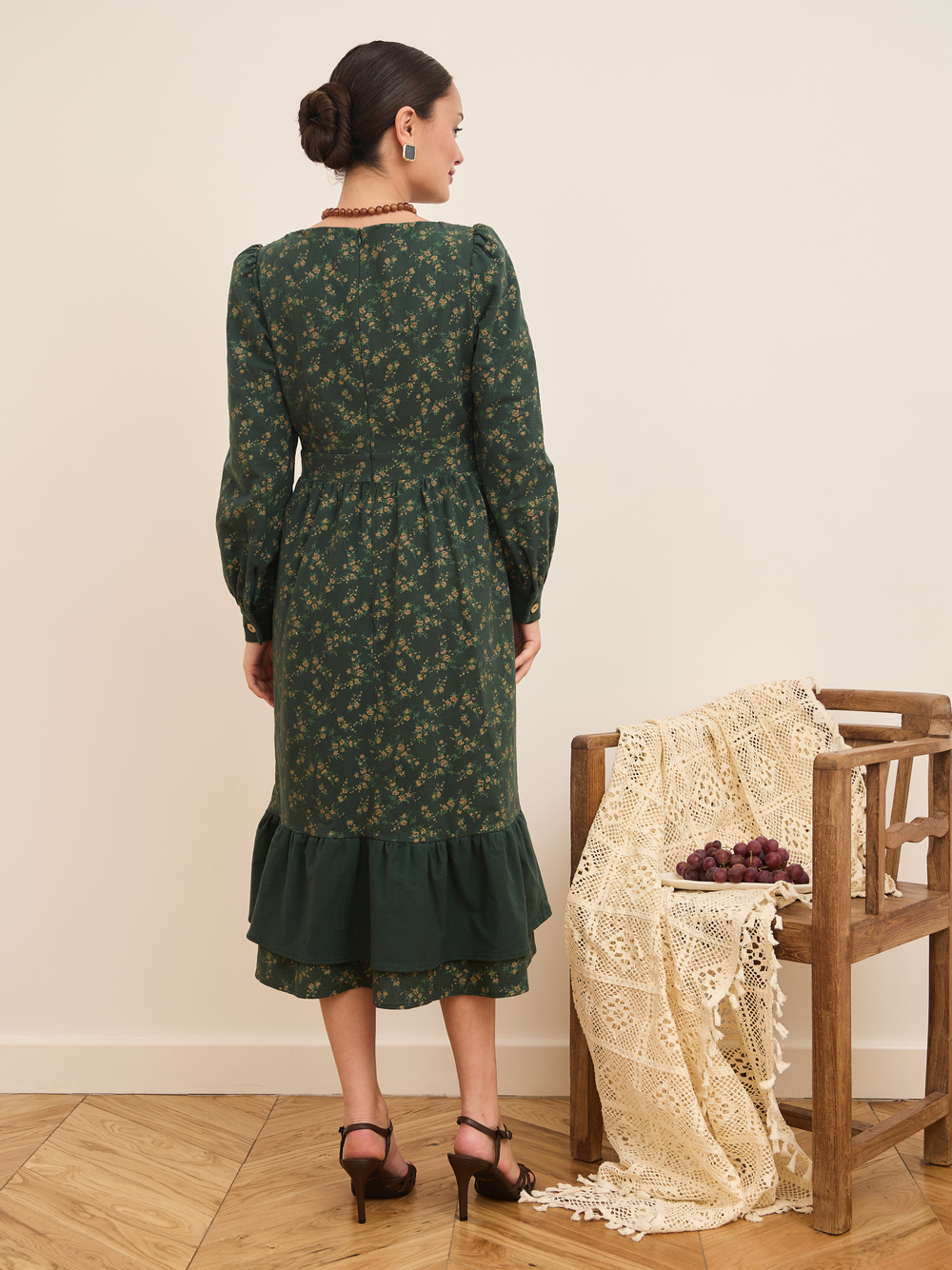 Платье с драпировкой