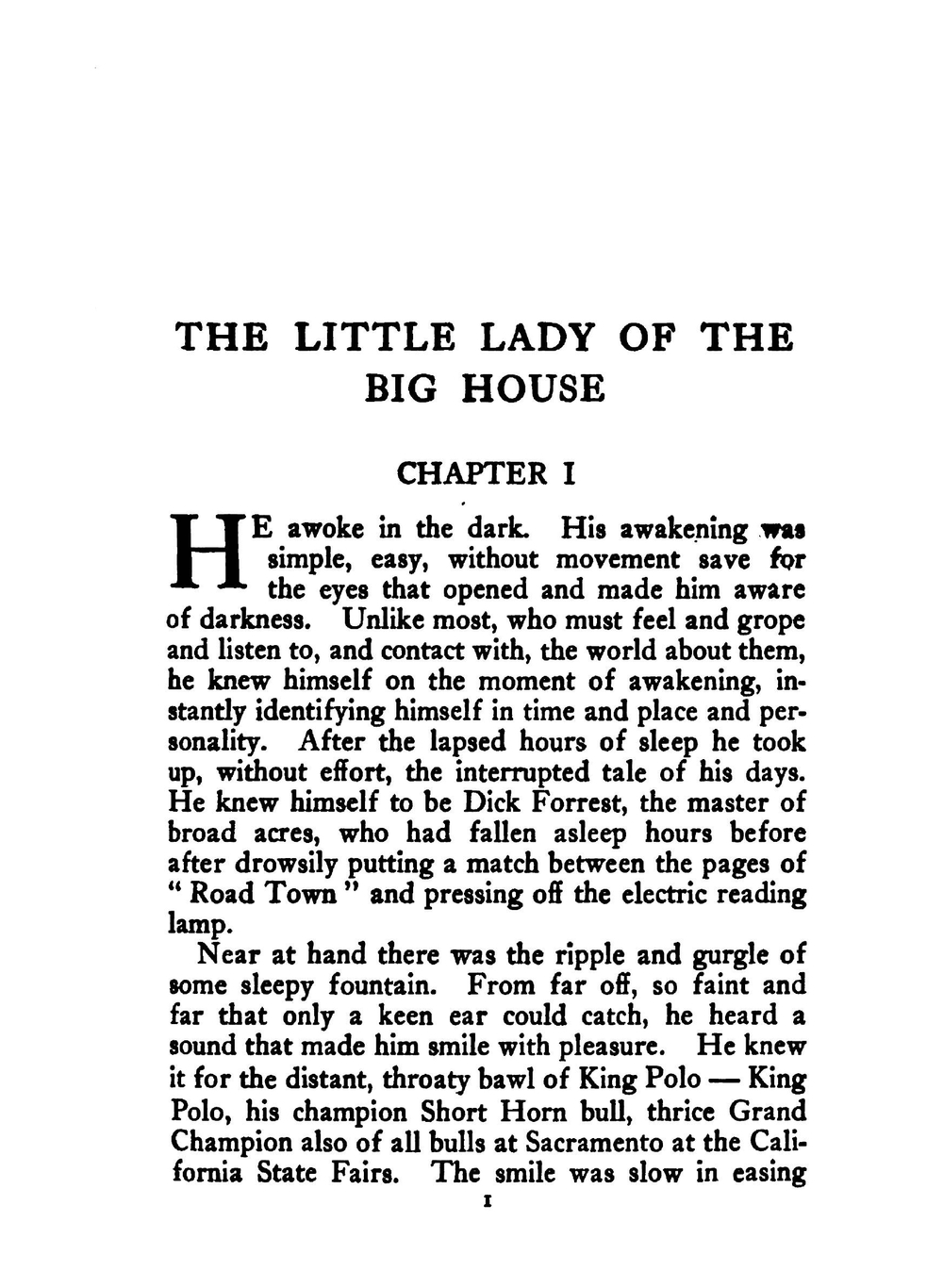 The Little Lady of the Big House | Дж. Лондон