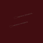 Сайдинг металлический L -Брус ХL Полиэстр 0.45мм - RALL 3009 Красная окись (Заказ)