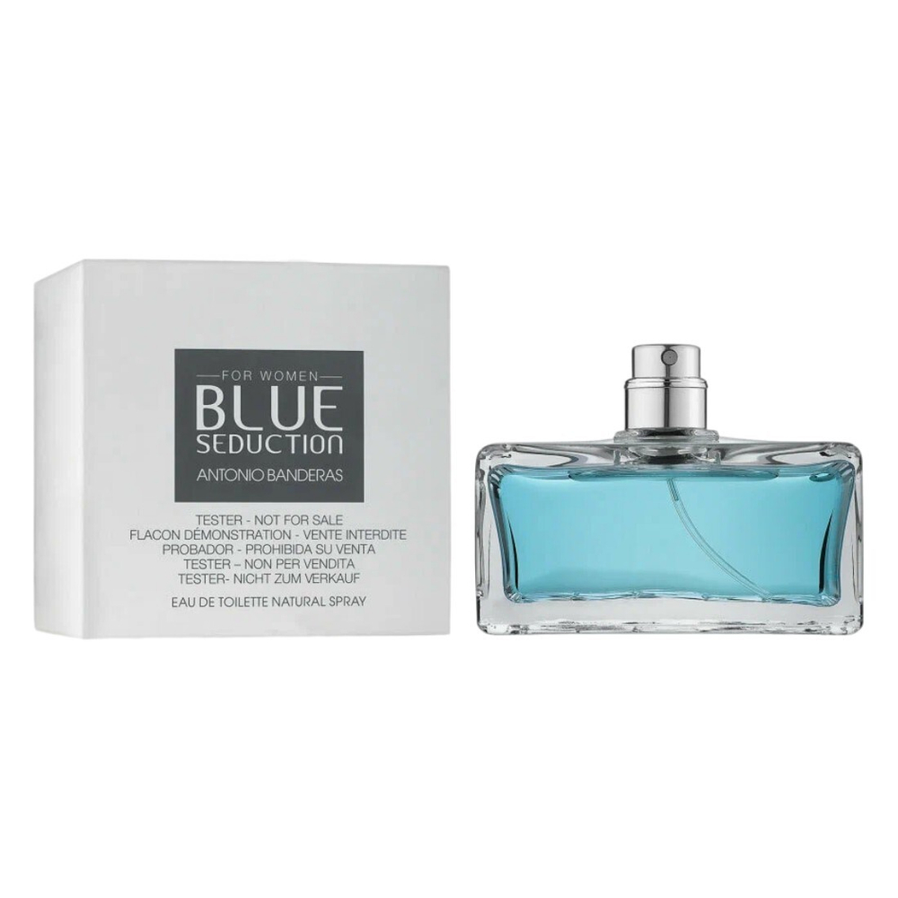 ANTONIO BANDERAS Blue Seduction edT 80ml lady Tester
