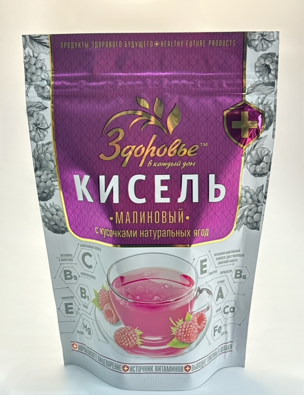 КИСЕЛЬ ЗДОРОВЬЕ МАЛИНА 150Г МУ/12