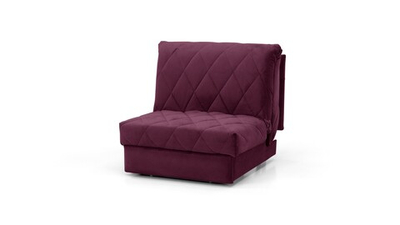 Кресло-кровать Римус Vivaldi 35 76*110*92 см, Темно-бордовый Велюр Аккордеон Фиеста