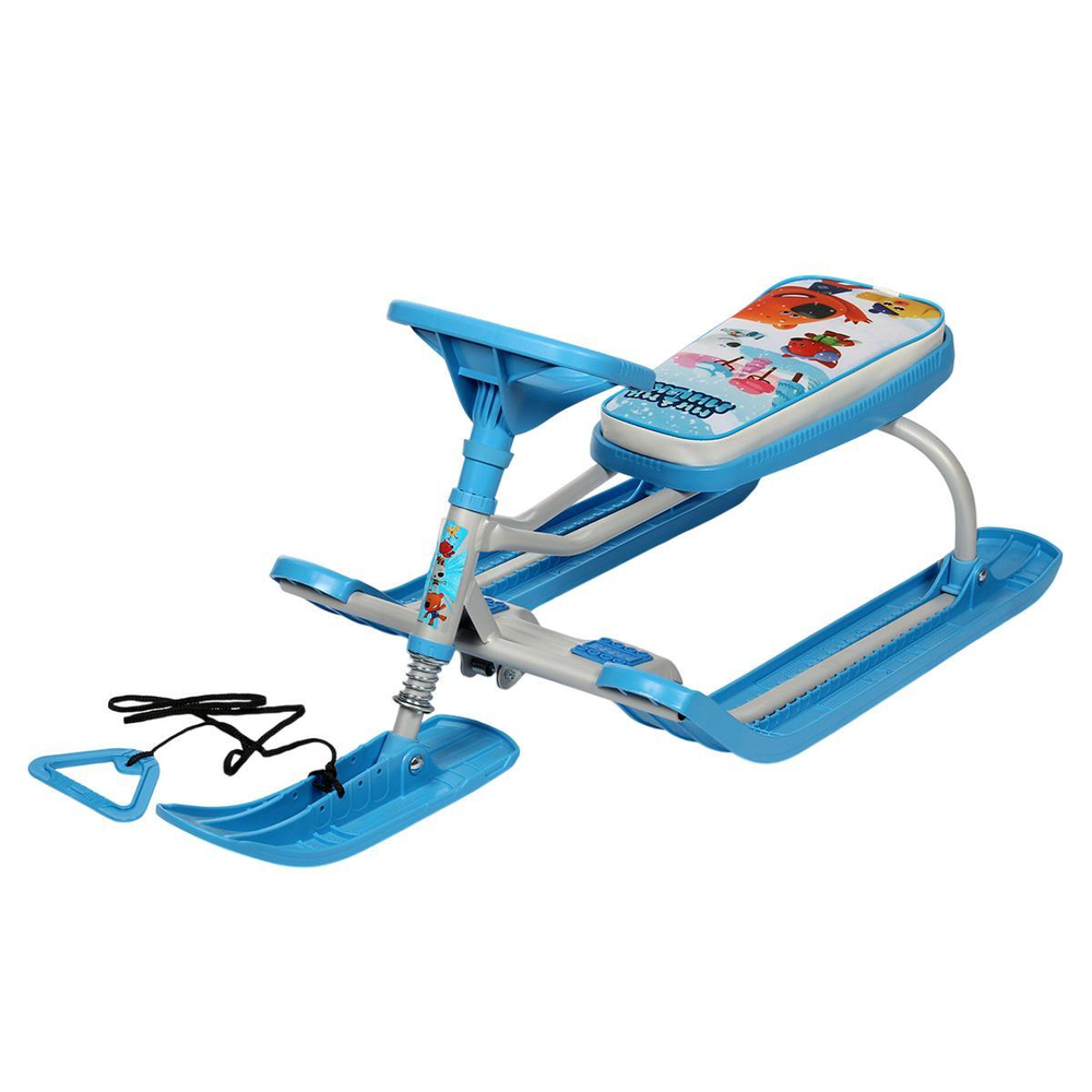 Снегокат "Тимка" Спорт №2 ми-ми-мишки на голубом