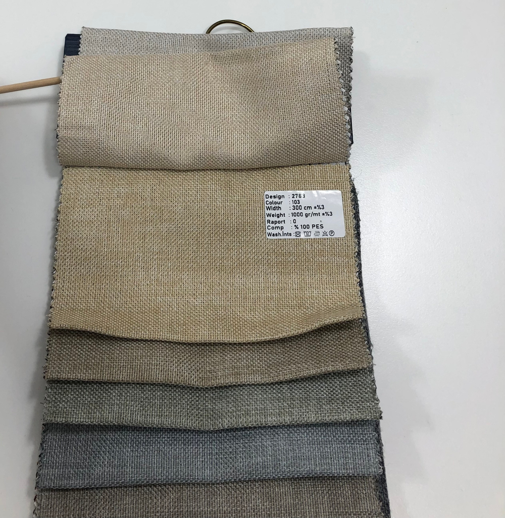 Портьерная ткань dimout Megara арт. 2783 (высота 300 см, Турция)