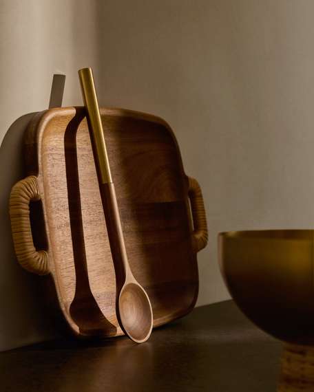 Круглая кухонная лопатка Sataya из акации