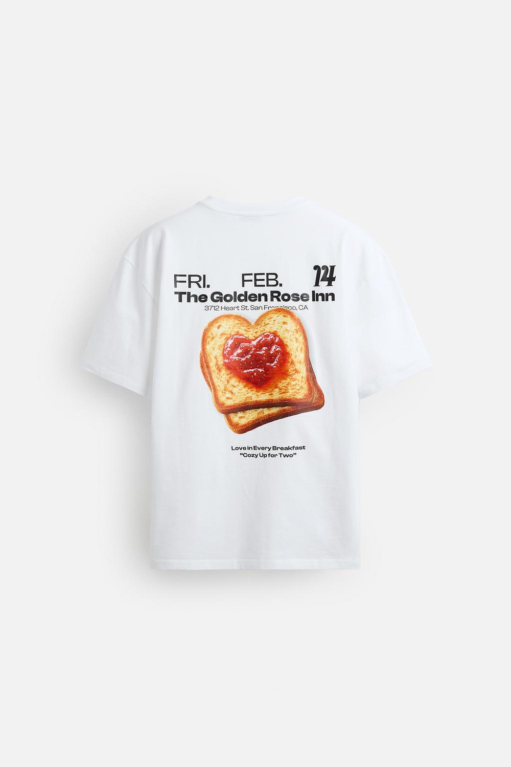 Майка с принтом "Тост" - limited edition