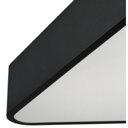 Светильник LED ЭРА Geometria SPO-151-B-40K-030 Delta 30Вт 4000К 3000Лм IP40 черный подвесной драйвер внутри | Декоративные светильники Geometria