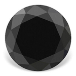 Бриллиант (кр-57, 4.5 мм, 0.51 ct, черный)