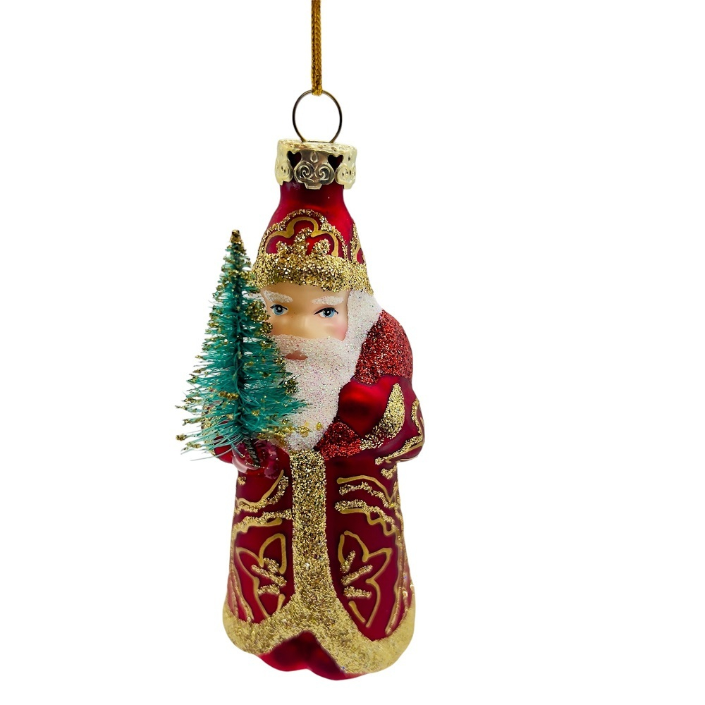 Дед Мороз , ёлочное украшение в ассортименте, 9 см