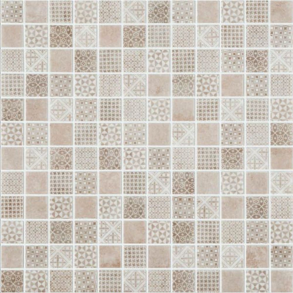 Мозаика Born Beige (на сетке) бежевый
