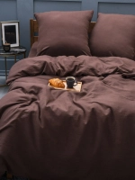 Постельное белье Евро Павлина Luxury Мокко