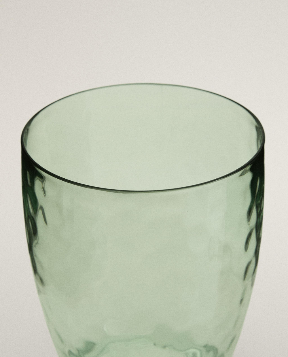 Zara Home стакан из пластика, цвет зелёный, 11.3 см