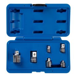 KING TONY (78106) Набор переходников 1/4", 3/8", 1/2", 3/4", 6 предметов, кейс