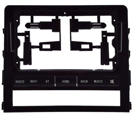 Магнитола для Toyota Land Cruiser 200 2015-2021 (без JBL) - Carmedia HP-9618 (рамка с кнопками) QLed+2K, Android 12, TS10, CarPlay, 4G SIM-слот