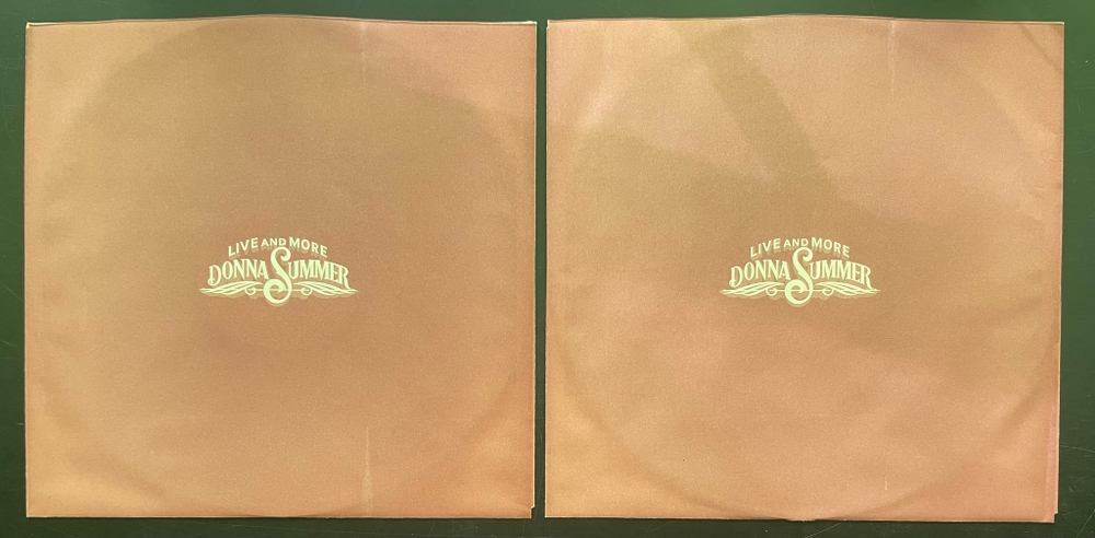 Donna Summer ‎– Live And More 2LP (США 1978г.)