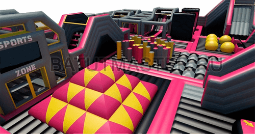 Надувной парк "Спорт зона"