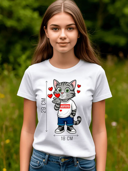 Термонаклейка на одежду с волком