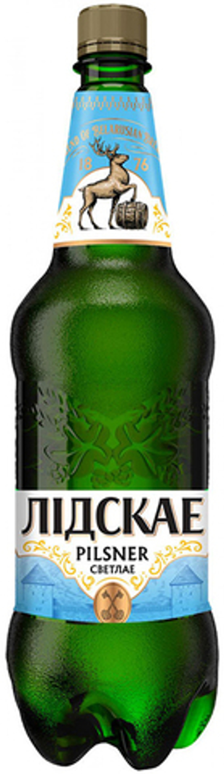 Пиво Лидское Пилснер / Lidskae Pilsner 1.5л - пэт