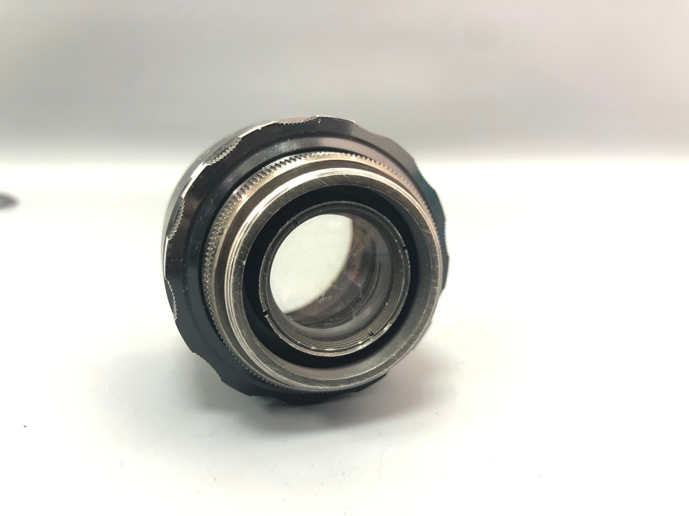 Объектив Helios-44-2 царапины линзы + внутри ворсинка