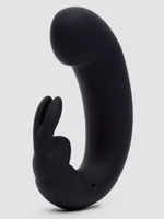 Черный мини-вибратор "кролик" Sensation Rechargeable G-Spot Rabbit Vibrator - 11,4 см.