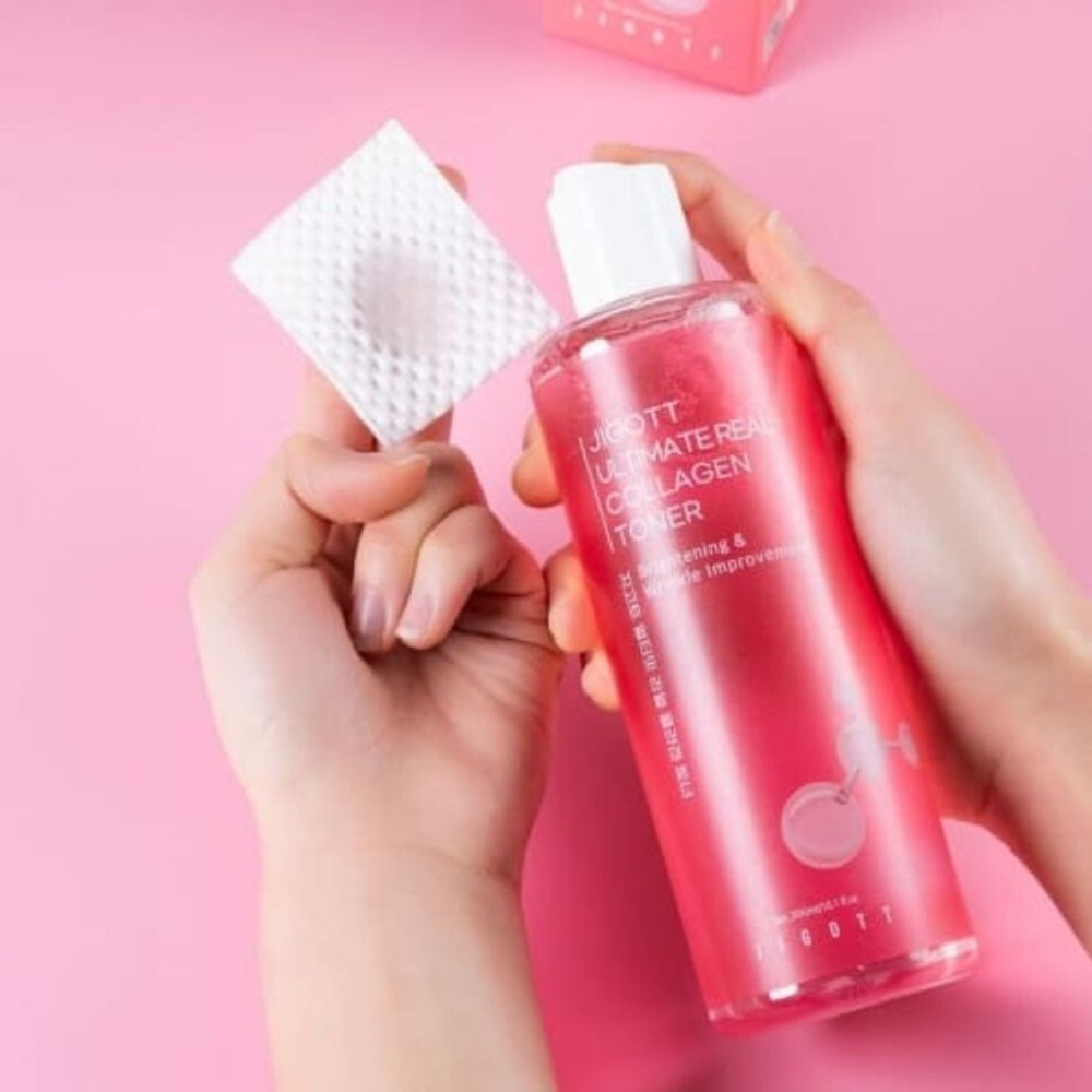Тонер с коллагеном Jigott Ultimate Real Collagen Toner