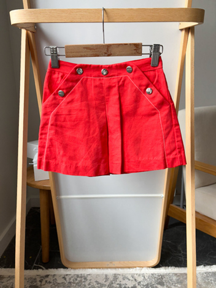 Хлопковые шорты-юбка Jacadi, 110