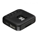 Адаптер Baseus  Fully Folded Portable 4 в 1 Type-C на Type-C/USB 2.0 х 4 (Black)