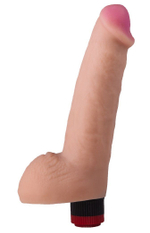 Реалистичный мультискоростной вибратор - 20,5 см.