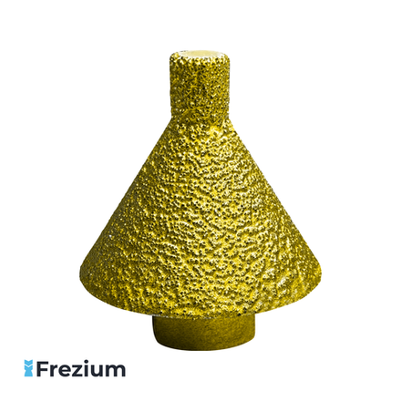 Конусная алмазная фреза по камню (D38 M14)