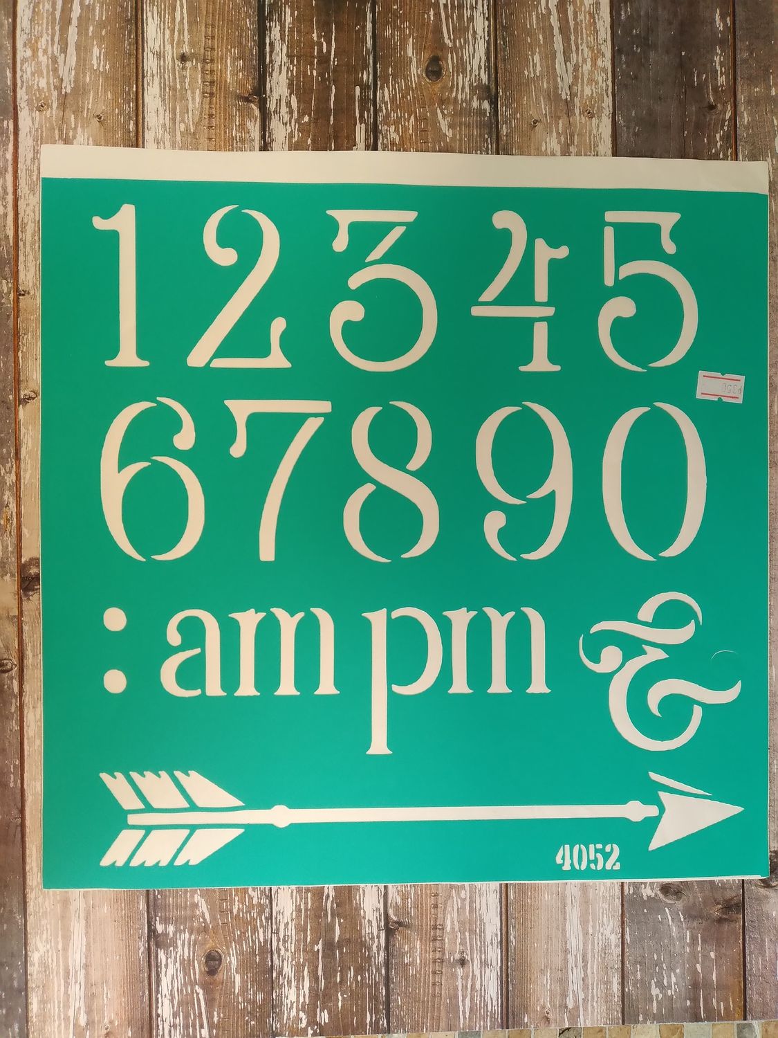 трафарет на клеевой основе арт.4052 30*31