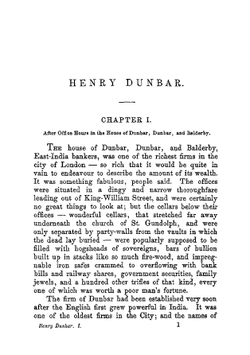 Henry Dunbar: the story of an outcast | Mary Elizabeth Braddon