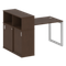 Метал Систем Куатро Стол письменный с шкафом-купе на О-образном м/к 50БО.РС-СШК-3.2 Т