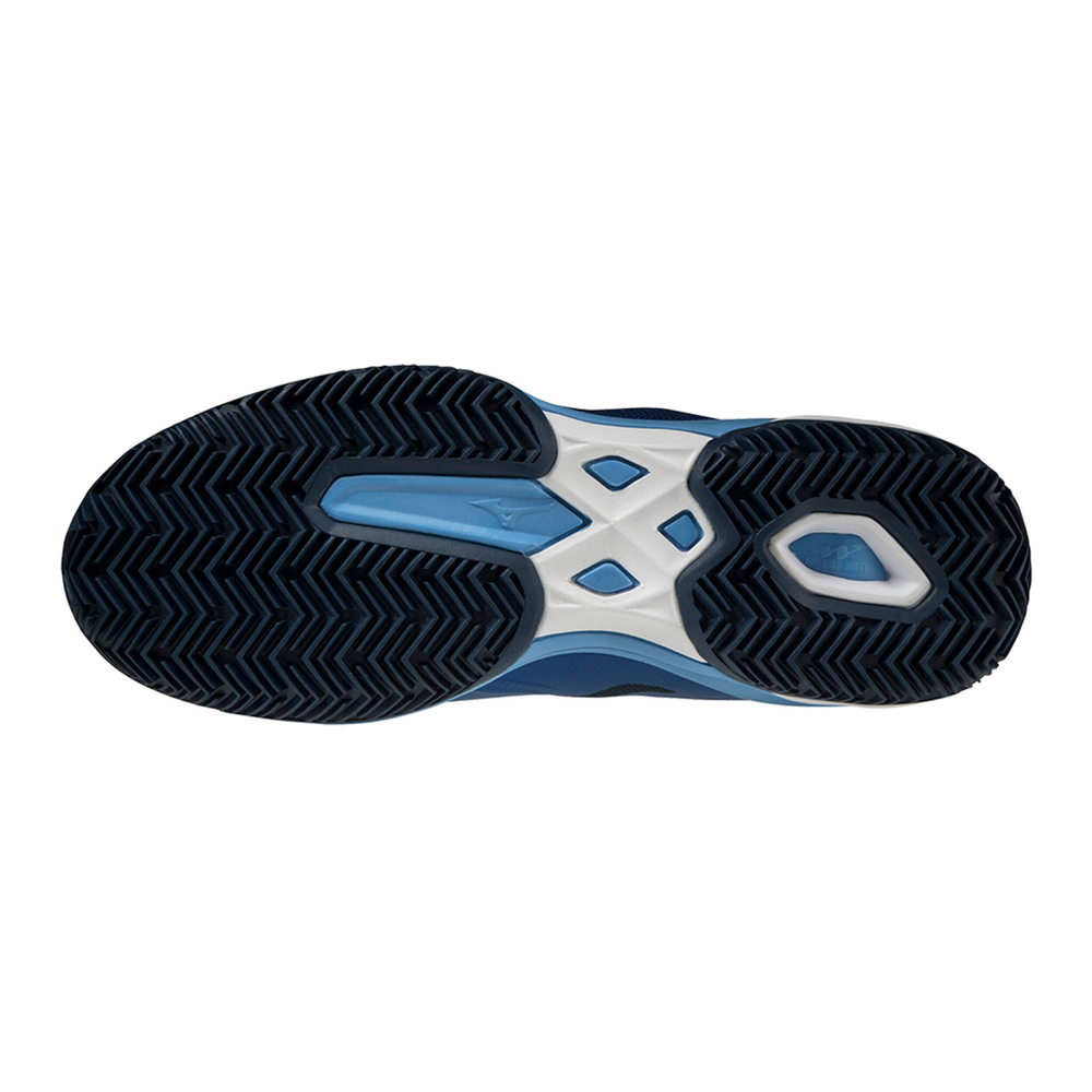 Мужские теннисные кроссовки Mizuno Wave Exceed Light Clay Court Shoe Men - Blue, Light Blue