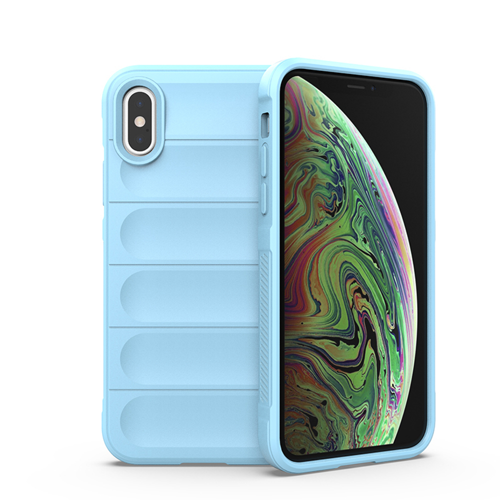 Противоударный чехол Flexible Case для iPhone X / XS