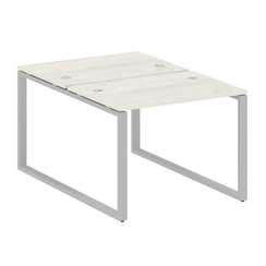 Metal System Рабочая станция на О-образном м/к БО.РАС-СП-2.1 Дуб Наварра/Металл Серый 1000*1475*750