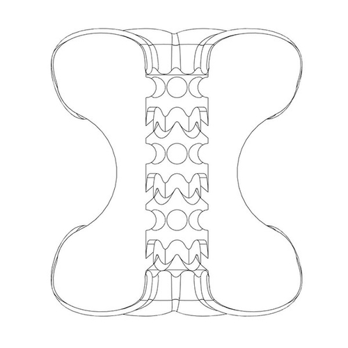 Телесный мастурбатор-стоппер 8см Lola Games Homme Royal Henchman 7011-01lola