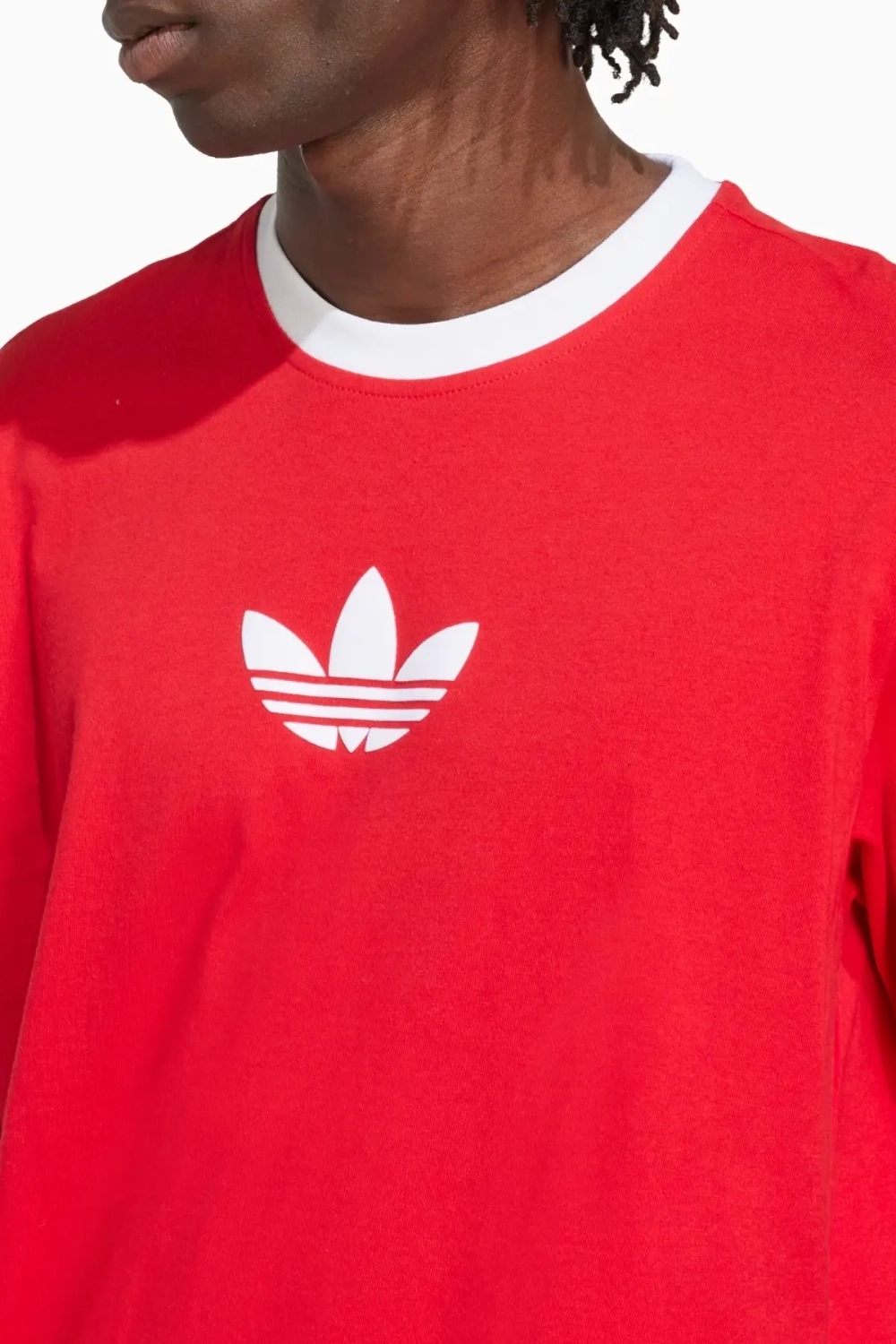 Футболка adidas Oversize Tee - красный