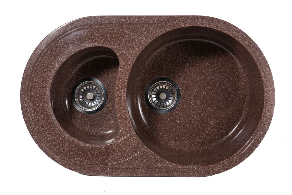 Мойка каменная S-22 глянец (Sim Gran), Шоколад