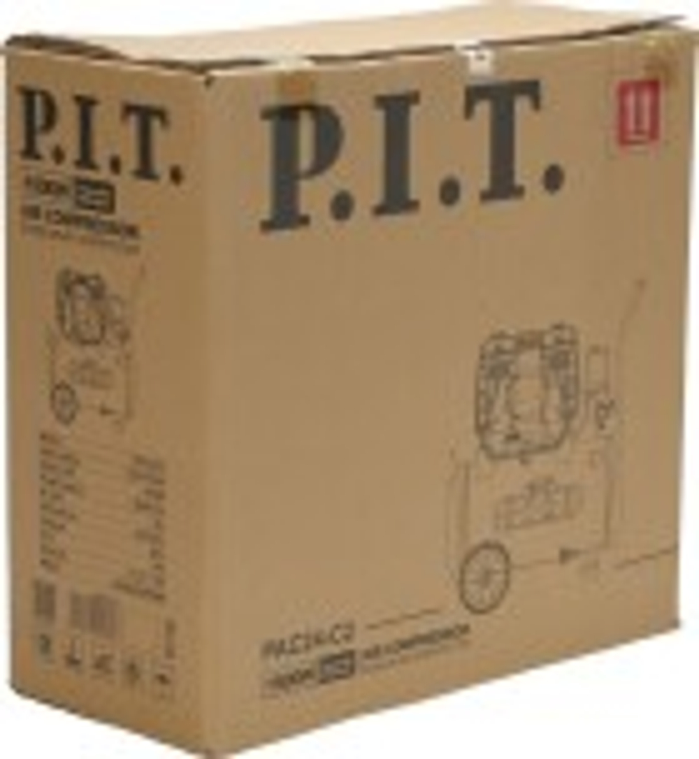 Компрессор поршневой безмасляный P.I.T. PAC24-C2