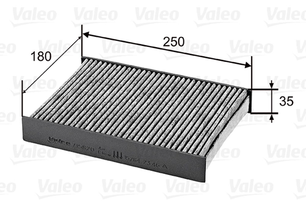 VALEO - 715820-VAL - Filter, cabin air