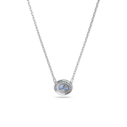 CONSTELLA:NECKLACE (#2) PAVE FANBL/RHS