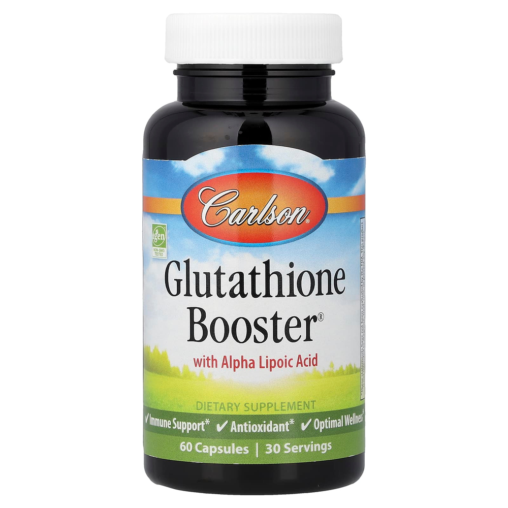 Carlson, Glutathione Booster, 60 капсул