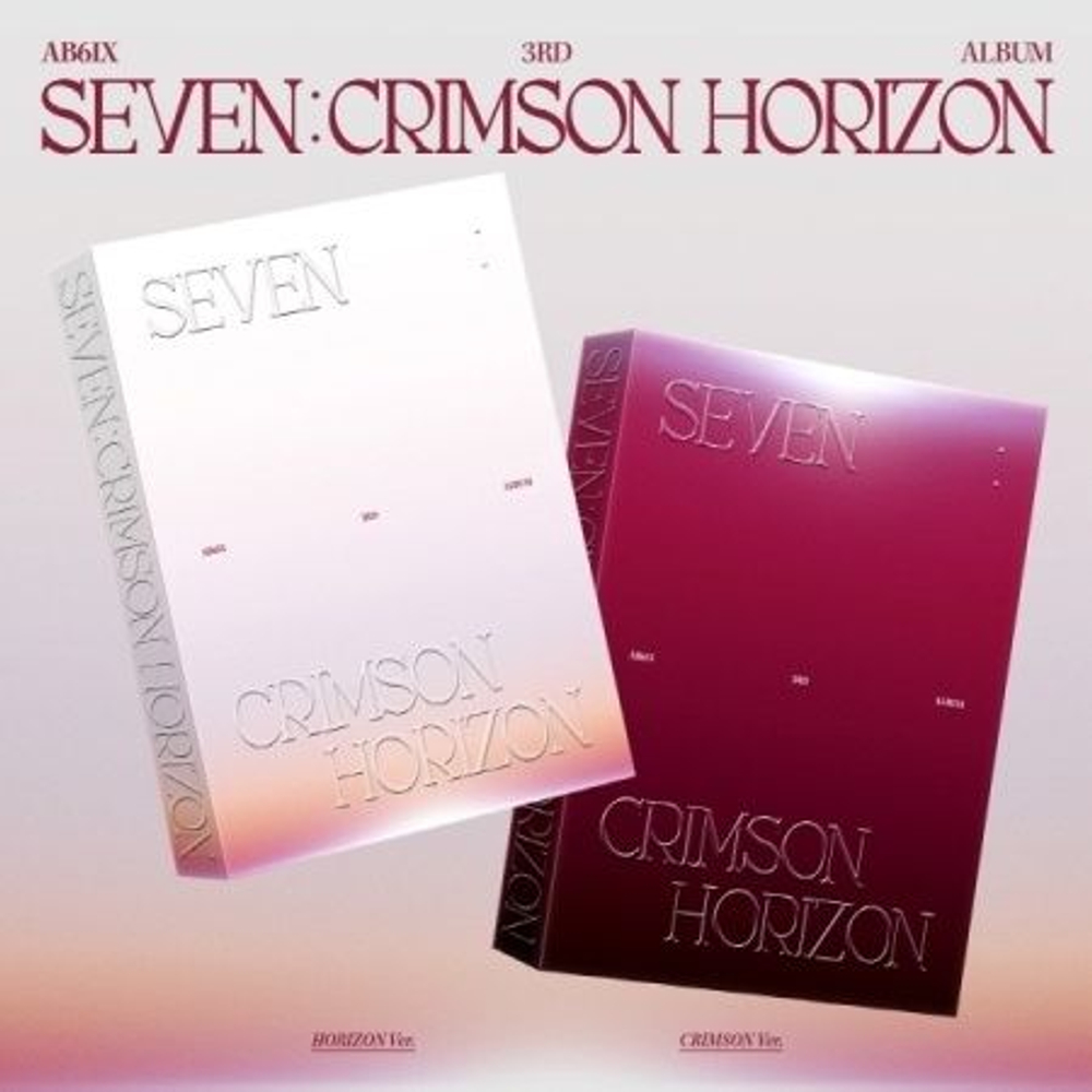Альбом AB6IX - SEVEN : CRIMSON HORIZON 3rd Album PHOTOBOOK RANDOM Version