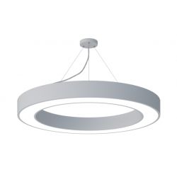 Светильник LED ЭРА Geometria SPO-134-W-40K-056 Ring 56Вт 4000К 4200Лм IP40 800*80 белый подвесной драйвер внутри | Декоративные светильники Geometria