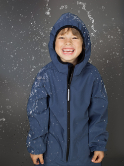 Комбинезон из софтшелла "Темно-синий"