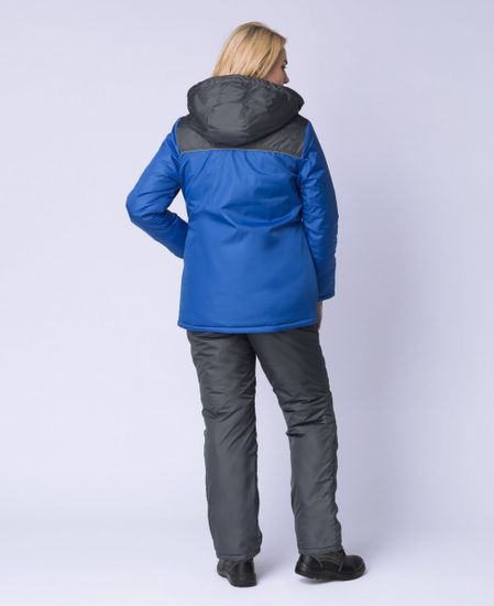 Куртка зимняя женская "Сакрин" (василек/синий)