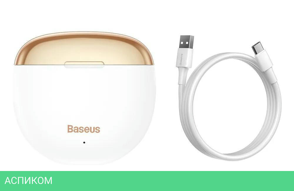 Наушники Baseus NGW2-02 White
