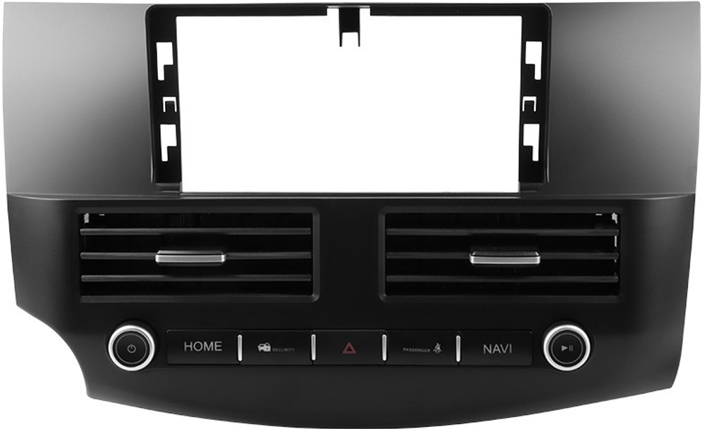 Магнитола для Mitsubishi Outlander 2 XL 2005-2012, Peugeot 4007, Citroen C-Crosser (рамка LUX) - FarCar монитор 12.3" 2K QLED на Android 14, TS10, CarPlay, 4G SIM-слот